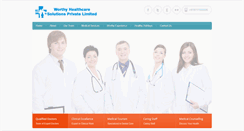Desktop Screenshot of medicaltourismindia-whc.com